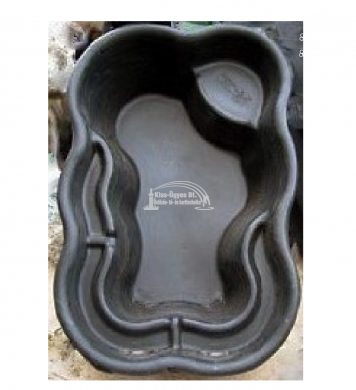 Ubbink Iris SI tómeder, 150L ( Sz 0,9 x H 1,2 x M 0,4m ) HDPE anyagból ( 15 év garancia )