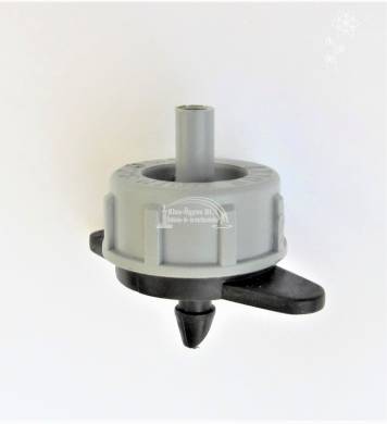 AXIOS nyom. komp. tisztítható csepegtető gomba 4 L/h szürke