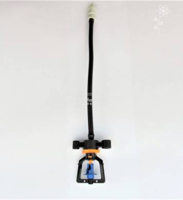 Plastro Rondo függesztett szórófej meteorral, 30 cm csővel, oldható kónuszos csatlakozóval