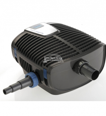 Oase AquaMax Eco Twin 30000 szűrőtápláló és patak szivattyú, 2 motorral, telj.szabályzó távir.adapterrel , 2 szívócsonkkal, 27.000L/h