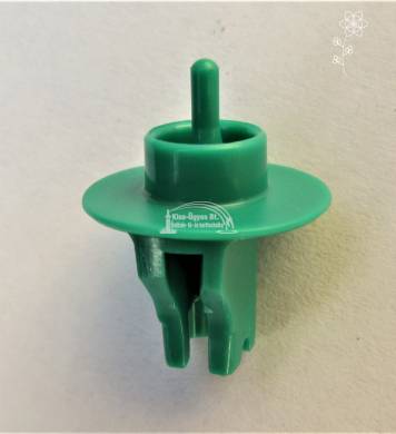 Plastro Rondo forgó betét, függő, zöld, szórás enyhén felfelé