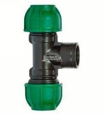 MPE T idom belső menettel 90x4x90