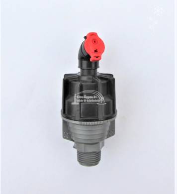 Naandanjain Super10 nyomáskompenzált midi szórófej, 1/2KM, 670 L/h, 14° piros