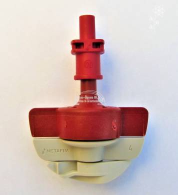 Netafim SpinNet SD híd nélküli mikroszórófej, 120/70 piros-piros-szürke rotor 74L/h ( R-R-GY )