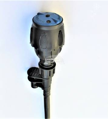 Netafim MegaNet szórófej, szerelve, meteor-pálcatartó-9/13 LPE cső-kónuszos csatl. és KPE csatl., bármely színű