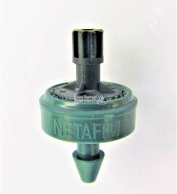 Netafim PCJ LCNL nyomáskompenzált, cseppmentes, öntisztító gomba, 8L/h, 0,7-4 bar zöld