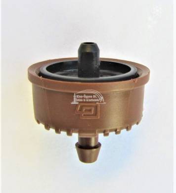 Plastro Supertif ND nyomáskompenzált, szivárgásmentes csepegtető gomba 3,8 L/h fekete