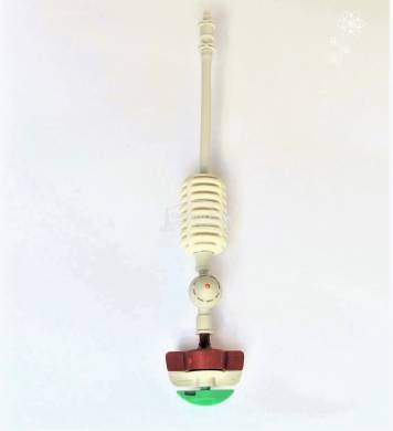 Netafim SpinNet szórófej szerelt, szivárgásgátló+20 cm kapilláris+oldható gyorscsatlakozó+súly, bármely összeállítás