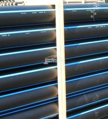 KPE cső 125/6b szálban 6fm /fm