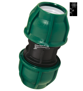 MPE egyenes toldó 40x40