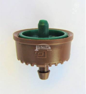 Plastro Supertif ND nyomáskompenzált, szivárgásmentes csepegtető gomba 7,8 L/h zöld