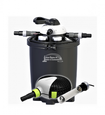 Velda Clear Control 50 Set, nyomásszűrő szett, 18W beépített UV-C készülék, Green Line 8000 szivattyú