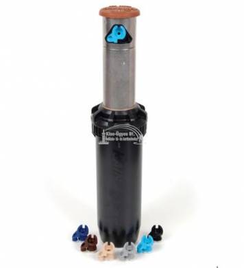 Rain Bird 6504 Falcon rotoros szórófej fúvóka nélkül, rozsdamentes R 40°-360°-ig, r=11,9-19,8m