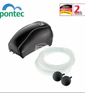 PondoAir 450 beltéri tólevegőztető pumpa +2cső + 2habkő
