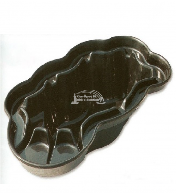 Ubbink Neptun V tómeder, 3.800L ( Sz 2,4 x H 4,2 x M 1,m) üvegszál erősítésű műanyag, GFK ( 15 év garancia )